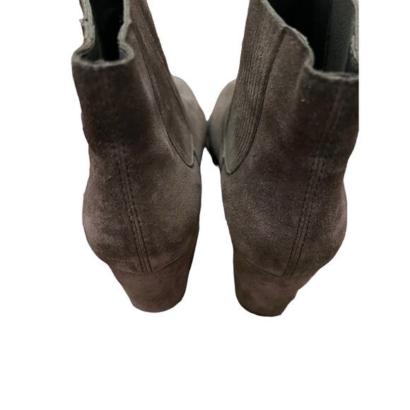 Pedro Garcia Womens Gray/Brown Suede leather Ankle Booties 9 - Picture 7 of 8